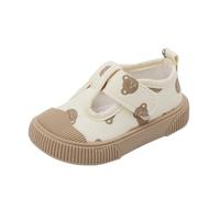 Generisch Toddler Girls Boys First Walking Shoes Baby Wide Feet Trainers - Lightweight, Comfortable, Slip on, Barefoot Shoes, Breathable, Indoor Shoes, Outdoor, Running, Shoes, Trainers, beige, 11.5