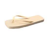 Generisch Toe Separator Women's Shoes, Elegant, Flip Flops, Women's 38 Lightweight Summer Beach Shoes, Open Toe Bathing Slippers, Plain Flip Flops, Loving Couple Slippers, Quick Drying Toe Sandals