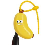 Generisch Toothbrush Covers, Banana Shape Toothbrush Protector, Travel-Friendly, Dustproof Storage Boxes for Family, Women, Men, Teenagers & Children, yellow, see description, See description