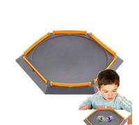 Generisch Tops Fusion - Portable, Thick Fighting Game Stadium, Reusable Duel Launcher Compatible, Multifunctional Metal Fusion Top Ring, Children's Birthday Gift