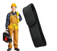 Generisch Torch Holder - Belt 17 x 4.5 cm Nylon, Robust Attachment Bag, Easy Accessible | Safety Mechanic Work for Night Patrol Rescue