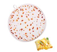Generisch Tortilla Storage Container, 30 cm Holder for Keeping Flour Warm, Up to 15 Tortillas for the Microwave, Tortilla Warmer, for Parties, Buffets, Hosting, Pizza, Cooking in the Kitchen and
