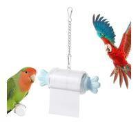 Generisch Toy for shredding, hanging cage destruction toy, budgie toy for cage - for cockatiels, conures, greys, finches and parakeets