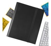 Generisch Trading Card Album - Card Folder for Trading Cards with 9 Pockets | Portable Playing Card Holder | Lightweight Trading Card Playing Cards, Business Cards, Collector Album, 9-Pocket