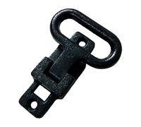 Generisch Trailer Folding Steps, Folding Handle Step, Heavy Duty Fold-Down Utility Bed Body Step - Cast Iron Auxiliary Handle for Trucks, Motorhomes, Trailers, Buses and Other Vehicles