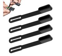 Generisch Trailer Plug Cover, Flat Dustproof Replacement , Pack of 4 Dust Protection for Vehicle Side Plug - for Pickup Truck Cable Assembly Travel Workshop