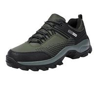 Generisch Trainers Men's Non-Slip Work Shoes for Men, Hiking Shoes, Trainers, Comfortable, Casual Sporty Tennis Shoes, Hiking Shoes, Army Green, 7 UK