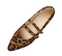 Generisch Trainers Women's Casual Shoes Women's Casual Temperament Hundred Women's Shoes One Word with the Design of Lace Shoes, brown, 8.5 UK