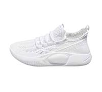 Generisch Trainers, Women's Comfortable Sports Shoes, Mesh Breathable Running Shoes, Jogging Shoes, Lightweight Walking Shoes, Non-Slip Trainers, Plain Soft Sole, Leisure Shoes, Work Shoes, Lace-Up