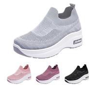Generisch Trainers Women's Orthopaedic Shoes with Cushioning Stretch Mesh Comfortable Walking Shoes Breathable Fabric Shoes Without Laces Slip on Sports Shoes Leisure Shoes Sports Shoes Hiking Shoes