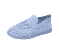 Generisch Trainers Women's Wide H Mesh Orthopaedic Shoes Breathable Comfortable Trainers Lightweight Soft Sole Walking Shoes Summer Outdoor Summer Shoes Memory Foam Sports Shoes, blue, 5 UK