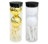 Generisch Training Golf Balls - Practice Tee for Range, PVC with Wooden Base, Elastic Core Equipment, Energy Court Accessory, Stable Swing Aid, Compact Size for Outdoor Use