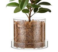 Generisch Transparent Plant Pots with Drainage Acrylic Sowing Vase