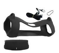 Generisch Travel Bag - Flexible Silicone Housing, Travel Gel Soft Skin | Waterproof Rubber Bag - Protective Case with Strap, Portable Silicone Gel Soft Speaker, Transport Bag, black, see description,