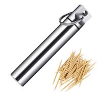 Generisch Travel for Pender - Support to Annoy | Aluminium Alloy Pocket Stucco Container | Selection for Collection of Teeth for Homes, Restaurants, Offices, silver, see description, See description