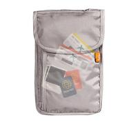 Generisch Travel Neck Bag, Travel Document Bag for Around the Neck, Anti-Theft Passport Organiser, Waterproof Mobile Phone Case for Travel, Commuting, gray, see description, See description