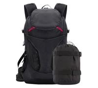 Generisch Trekking Backpack, Large Volume Foldable Backpack, 28 Litres, Waterproof Bags for Backpacking, for Outdoor Activities, Families, Men, Women, Fishing, Hiking Holidays, black, see description