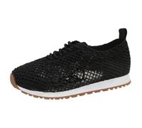 Generisch Trekking Shoes Women's Memory Foam Trainers Orthopaedic Shoes Wide H Sports Shoes Summer Shoes Summer Lightweight Walking Shoes Comfortable Outdoor Shoes Breathable Mesh Women's Shoes, black