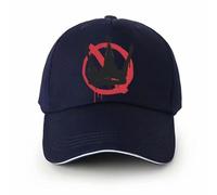 Generisch Trendy Unisex Baseball Cap with Eye-catching Print for Everyday Events Outdoor Activities Comfortable Five Panel Design for All Seasons, navy, One Size