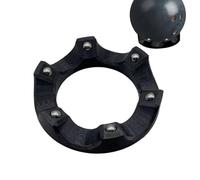 Generisch Triple Grip Stand - Bowling Ball Holder for Cleaning | ABS with Rotating Cup, Sanding Maintenance Tool, Match Performance Accessory, Home Club Outdoor Men Women Bowler Hobbyist