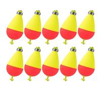 Generisch Trout Float Set of 10 Oval Slip Floats for Fishing
