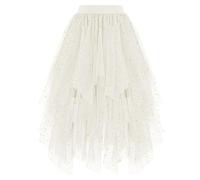 Generisch Tulle Skirt Women's Carnival Classic Elastic Costume Tulle Skirt 50s Tutu Skirt Short Ballet Underskirt Crinoline Petticoat Tutu Fancy Dress Costumes