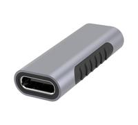 Generisch Type C Male - Charging Adapter, Female to Female Connection | Portable Cable Converter, Plug Adapter Component, Data Transfer Connector, Two Cable Extension Coupling