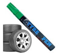 Generisch Tyre Marker Pen, Weatherproof and Wipe-Clean Marker for Tyre Drawings, Metal and Sign Labelling Pen, Suitable for Motorcycles, Bicycles, Metal