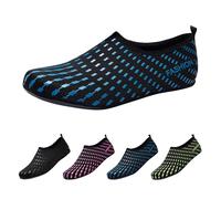 Generisch Unisex Bathing Shoes: Water Shoes, Quick-Drying Swimming Shoes, Women's and Men's Neoprene Shoes, Beach Shoes, Non-Slip Aqua Shoes, Lightweight Surf Shoes, blue, 8 UK