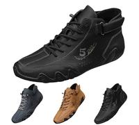 Generisch Unisex Orthopaedic Barefoot Shoes Men Women Sporty Trail Running Shoes Lightweight Trainers Mesh Breathable Sports Shoes Wear Resistant Road Running Shoes for Swollen People, Zschwarz1, 9.5