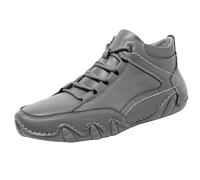 Generisch Unisex Orthopaedic Barefoot Shoes Men Women Sporty Trail Running Shoes Lightweight Trainers Mesh Breathable Sports Shoes Wear Resistant Road Running Shoes for Swollen People, Zgrau4, 12.5 UK
