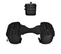 Generisch Universal Saddle Bags | Universal Luggage Bag Side Bag | Black Multifunctional Universal Luggage Bag with Large Capacity for Mountain