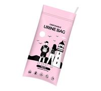 Generisch Urine Bag for Women, 900 ml Leak-proof Urinal Bag for Men, Seniors, Children, Hiking, Backpacking, Car, Road Trip, Bed