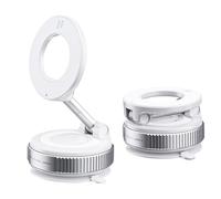 Generisch Vacuum Magnetic Phone Holder - 360 Degree Adjustable Stand Magnetiic Phhone Healer | Suction Cup Phonne Mount for Gym and Mirror | Foldable Phoone Holder