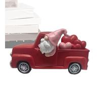 Generisch Valentine's Day Decoration, Romantic Santa Claus Truck Ornaments, Valentine's Day Table Decoration, for Birthday, Christmas, Home, Room, Living Room, Bedroom, Kitchen, Desks, Wedding