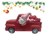 Generisch Valentine's Day Decoration, Santa Claus Truck Table Centrepieces - Valentine's Day Decoration for Table | For Room Living Room Bedroom Kitchen Desks Wedding Birthday Christmas