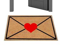 Generisch Valentine's Day Door Mats - Envelope Design Rug for Living Room Decoration - Front Door Mat - for Playroom, Bedroom, Hotel, Dorm, Party, Apartment, Office as well as for the