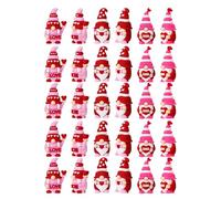 Generisch Valentine's Day Garden Gnomes - Mini Funny Romantic Love, Romantic Gnome Decorations for the Home - For Indoor and Outdoor Use, Living Room, Office, Apartment, Bookcase, Table and