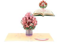 Generisch Valentine's Day Greeting Card, Romantic Collectible as a Keepsake, Valentine's Day Greeting Cards, for Blessing Wishes for Wedding, Girlfriend, Husband, Wife, Birthday, Mothers and School