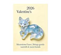 Generisch Valentine's Day Greeting Cards - Acrylic Valentines Day Pocket Keepsake | Love Keepsake Animal Greeting Card for Your Girlfriend, Boyfriend, Couples, Lovers, Celebrations, Dating Parties and