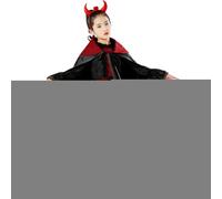 Generisch Vampire Children, Vampire Costume, Halloween, Victorian Costume for Theme Party, Stage Performance, Family Party, Cosplay Party