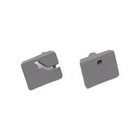 Generisch VELUX roof window spare parts - accessory holder for roller blind, blackout blind - colour: gray incl. VELUX ballpoint pen for nameplate grey