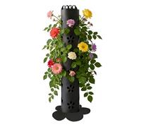 Generisch Vertical Garden Tower, 79.8 cm Hollow Standing Pot, Plant Container with Space for up to 30 Plants, Patio, Garden, Balcony, Workplace, Lawn, Courtyard and Outdoor Use