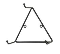 Generisch Wall Cup Stand, Heavy Duty and Space-Saving, Triangular Iron for Storage and Presentation of Cups on the Wall - for Student Room, Kitchen, Cafe, Bathroom