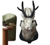 Generisch Wall Decoration with Animal Heads, Lightweight Realistic Soft Sculpture, Decorative Sculptures in the Shape of Animal Heads, for Office, Lounge, Home, Living Room, Bedroom, Hallway, Holiday