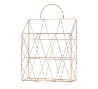 Generisch Wall Mounted File Holder, Document Organiser, Wire Vertical Document Tray, Shelf Holder for Bathroom Door and Bedroom