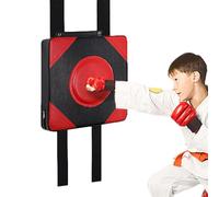 Generisch Wall-Mounted Punch Pad | Boxing Training Punch Pad | Wall Target Foam PU Leather Blocking Pad | Height Adjustable Punch Pad for Wall Mounting