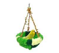Generisch Warm Bird Sleeping Place Plush Warm Bird Nest Accessories for Hiding Sleeping Sitting Resting Nesting Feeding Keep Breeding for Indoor and Outdoor Aviary