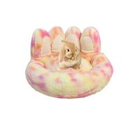 Generisch Washable Dog Bed with Removable Cover, Pet Sofa for Small Dogs and Decorative Dogs, Soothing Sleep and Warmth Test for Home, Balcony, Garden, Transport Box