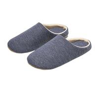 Generisch Washable Soft Quiet Sole Japanese Style Slippers for Couples, gray, 12 UK